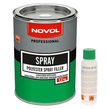 Шпатлевка жидкая Novol Spray 1,2кг