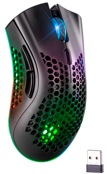 Мышь DEFENDER Warlock GM-709L RGB, Black (52709)