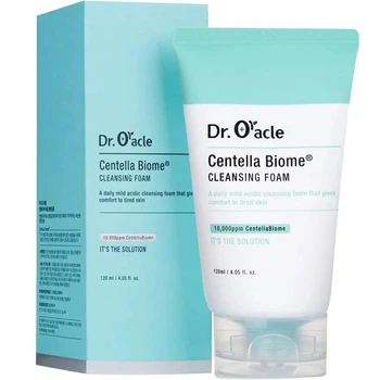 М'яка пінка Dr. Oracle для вмивання з центелою Centella Biome Cleansing Foam 120 мл 8809408732269