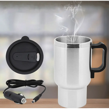 Термокухоль Electric Mug Автомобільна Кружка з підігрівом 400мл 12v чашка в машину