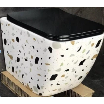 Унітаз підвісний dusel cubis terrazzo dwht10201030ter з сидінням slim soft-close