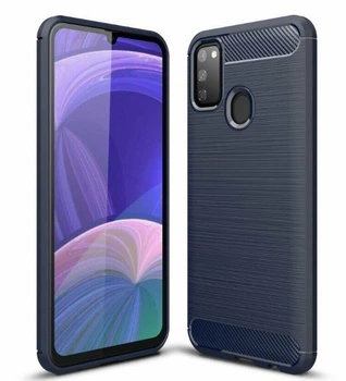 Противоударный чехол Fashion Case Urban для Samsung Galaxy M21s Синий