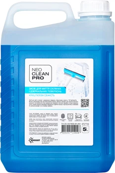 Засіб Biossot NeoCleanPro Кришталева свіжість для миття скляних та дзеркальних поверхонь 5 л (4820255110028)