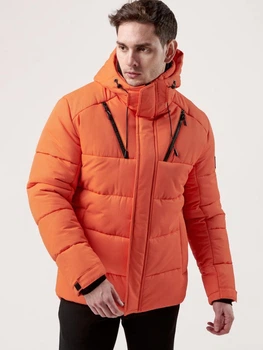 Куртка зимняя короткая мужская Riccardo KWL 2XL Оранжевая (ROZ6400174767)