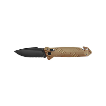 Нож Outdoor CAC Nitrox Serrator PA6 Sand (11060102)