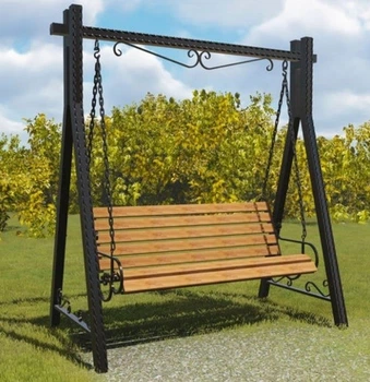 Качеля садовая 210х200х150см