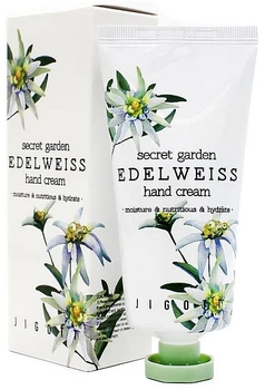Крем для рук с экстрактом эдельвейса - Jigott Secret Garden Edelweiss Hand Cream 100ml (1101108-120814)