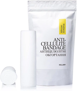 Антицеллюлитные обертывания с маслом ксимении - Hillary Anti-cellulite Bandage African Ximenia 200g (974538-31024392)