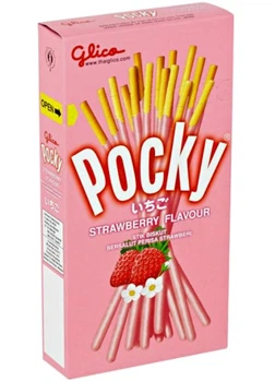 Японські палички в глазурі Pocky Strawberry 47 грам