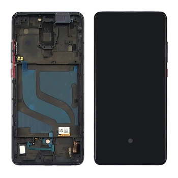 Дисплей для Xiaomi Mi 9T/ Mi 9T Pro/ K20/ K20 Pro з чорним тачскрином та чорною корпусною рамкою OLED