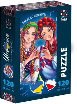 Пазл Vladi Toys De.tail Польща та Україна (DT100-16)