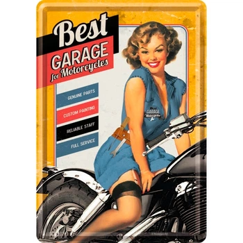 Открытка "Best Garage Yellow" Nostalgic Art (10236) 4008289