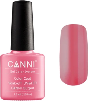Гель-лак Canni Gel Color System 052 - Пастельний світло-малиновий (7.3 мл) (638136-1315629-2)