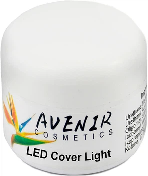 Гель для наращивания ногтей Avenir Cosmetics LED Cover Light 15ml (15 мл,&nbsp;30 мл) (895519-951510-2)