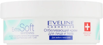 Крем для лица и тела "Отбеливающий" Eveline Cosmetics Extra Soft Whitening 200ml (451638-926641-2)
