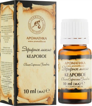 Эфирное масло "Кедровое" Ароматика 10ml (676115-957651-2)