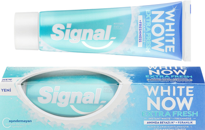 Зубная паста "Мгновенное отбеливание" Signal Now White Extra Fresh Toothpaste 75ml (75 мл) (897528-934819-2)