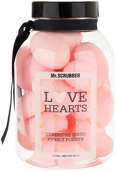 Парфумоване мило ручної роботи Mr.Scrubber Hand Made Soap Love Hearts Pink 17шт (922837-860338-2)