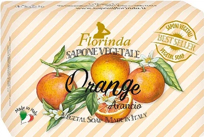 Мыло натуральное "Красный апельсин" Florinda Fruits&Flowers Red Orange 50g (722234-1278239-2)