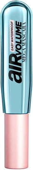 Водостойкая тушь для ресниц L'Oreal Paris Mega Volume Air Waterproof Mascara Black (9.4 мл) (914419-839889-2)