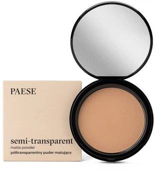 Компактная пудра матирующая полупрозрачная Paese Matte Semitransparent Powder 6A - Темный (6 г) (670204-971698-2)