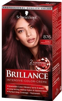 Стійка крем-фарба для волосся Brillance Schwarzkopf 876 - Вишуканий рубін (511371-937201-2)