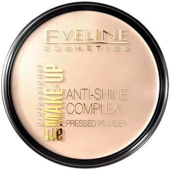Компактна пудра "Ефект бархатистості" Eveline Cosmetics Anti-Shine Complex 32 - Natural (9 г) (534982-928848-2)