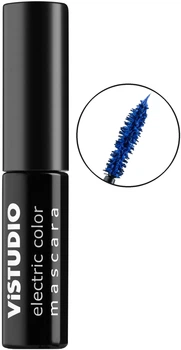 Туш для вій об'ємна ViSTUDIO Electric Color Mascara Blue (5 мл) (815040-735665-2)