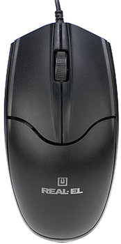 Мышка REAL-EL RM-410 Silent Black