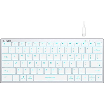 Клавиатура A4Tech Fstyler FX61 White [76777]
