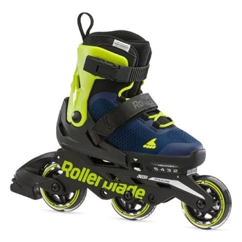 Ролики дитячі Rollerblade Microblade Free 3WD Blue Royal Lime (Сине-салатовый, 33-36,5)