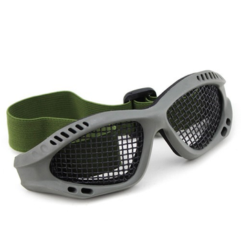 Захисні окуляри-сітка V2 плетенка Olive (для Airsoft, Страйкбол)