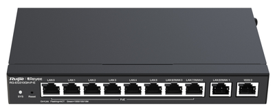 Маршрутизатор Ruijie Reyee RG-EG310GH-P-E VPN / 1 Гбіт/с / Підтримка PoE