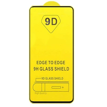 Защитное стекло TDG 9D для Xiaomi Redmi Note 12 черный Full Glue 0,26 мм