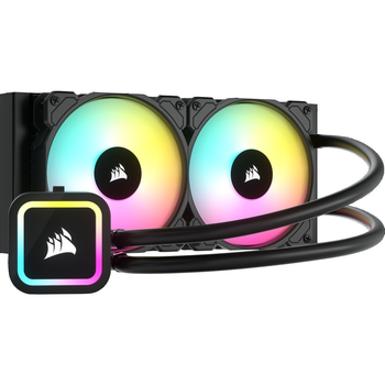 Система водяного охолодження Corsair iCUE H100x Elite, 240mm Radiator, Liquid CPU Cooler (CW-9060065-WW)