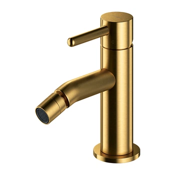 Змішувач для біде одноважільний на біде brushed gold Omnires Y Y1220GLB (00140582)