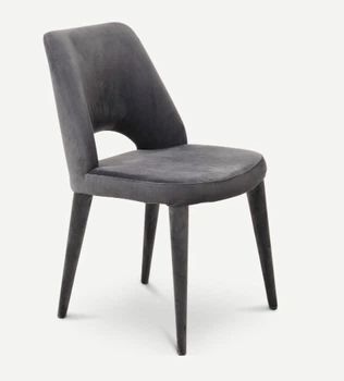 Стул Pols potten Holy Velvet Grey
