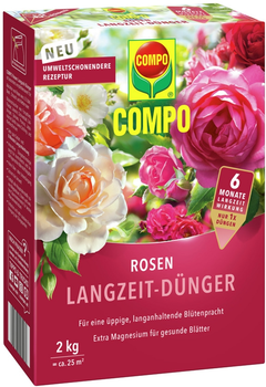 Твердое удобрение Compo длительного действия для роз 2 кг (3589/4008398135898)