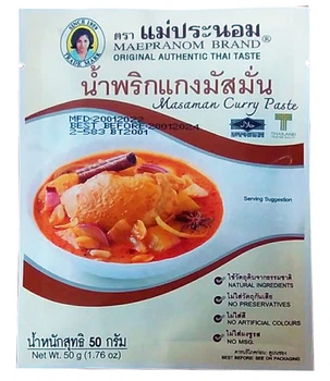 Масаман паста карри MaePranom (не острая), 50 г