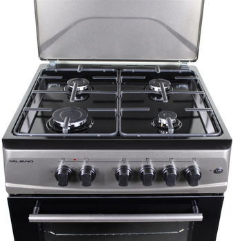 Плита комбинированная MILANO ML60 E20 Graphite