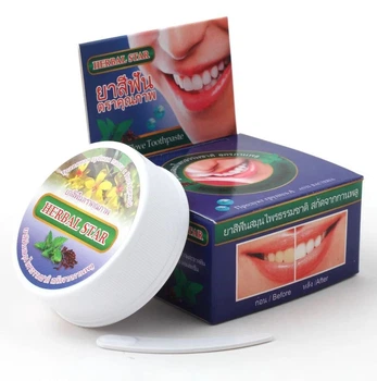Растительная зубная паста с гвоздикой и ромашкой 5 star Antibacterial Herbal Toothpaste 25 гр