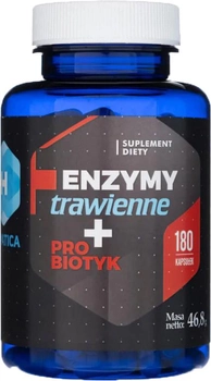 Enzymy + Probiotyk Hepatica 180 k odporność HP214