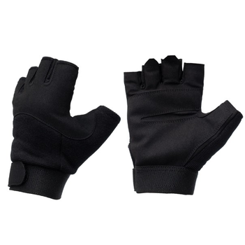 Універсальні тактичні рукавиці безпалі Army Fingerless Gloves Black М
