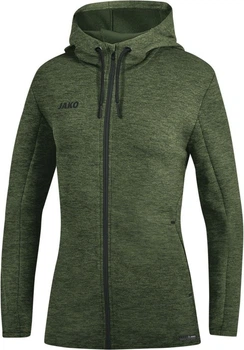 Олімпійка (мастерка) жіноча Jako PREMIUM BASICS зелена XS 6829-28