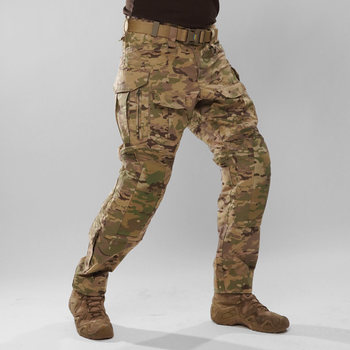 Штурмовые штаны UATAC Gen 5.3 Multicam STEPPE (Степь) с наколенниками M
