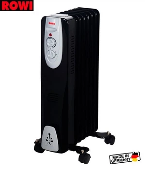 Масляный радиатор ROWI HOR 1500/7/2 SLIM 1500 Вт, 7 секций, Германия (103030344)
