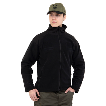 Куртка тактическая флисовая Zelart Tactical Scout Heroe 6003 размер L (48-50) Black