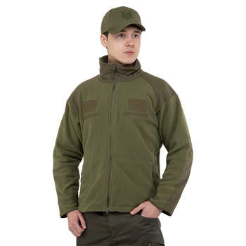 Куртка тактична флісова Zelart Tactical Scout Heroe 6003 розмір 3XL (54-56) Olive