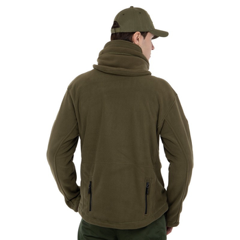 Куртка тактическая флисовая Zelart Tactical Scout Heroe 6004 размер L (48-50) Olive