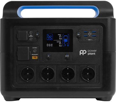 Зарядная станция PowerPlant HS1800 / 1800 Вт / 1485 Вт⋅ч / LiFePO4 (PB930852)
